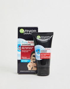 Маска-пленка «Чистая кожа Актив с углем» для лица против черных точек Garnier Active Charcoal Anti Blackhead (скидка 33%)-Бесцветный