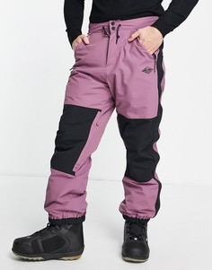 Фиолетовые горнолыжные брюки Quisilver Snow Down-Фиолетовый цвет Quiksilver