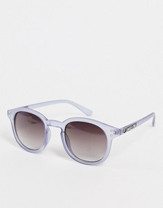 Солнцезащитные очки в прозрачной темно-синей оправе Santa Cruz-Голубой