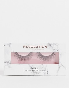 Накладные ресницы Revolution – 3D Faux Mink (Doll)-Черный