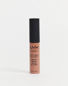 Мягкий матовый крем для губ NYX Professional Makeup - Cape Town-Коричневый цвет