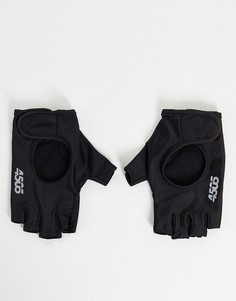 Уплотненные перчатки для тренажерного зала с открытыми пальцами и регулируемым ремешком ASOS 4505-Черный цвет