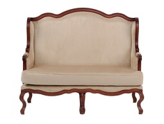 Диван двухместный «french beige» (object desire) бежевый 132x115x64 см.