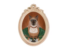 Репродукция «эрмитаж», версия 61 «белая вуаль» в картинной раме «бернадетт» (object desire) мультиколор 30x43x3 см.