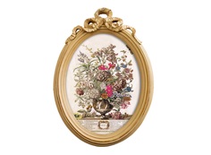 Репродукция на холсте «12 месяцев цветения», версия июль, в раме «бернадетт» (object desire) мультиколор 30x43x4 см.