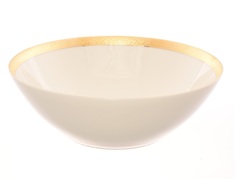 Салатник cream gold 3064 24 см (falkenporzellan) белый