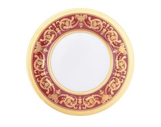 Набор тарелок imperial bordeaux gold 27 см(6 шт) (falkenporzellan) мультиколор