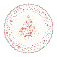 Блюдо сервировочное multi 30 см (repast) красный