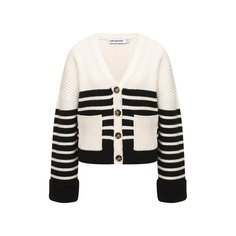 Кардиган из хлопка и шерсти self-portrait