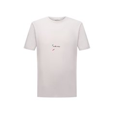 Хлопковая футболка Saint Laurent