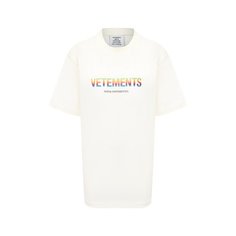 Хлопковая футболка VETEMENTS