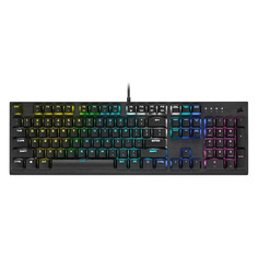 Клавиатура Corsair K60 Rgb Pro Low Profile, USB, черный [ch-910d018-ru]