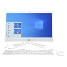 Моноблок HP 21-b1012ur, 20.7", AMD Athlon 3020e, 4ГБ, 128ГБ SSD, AMD Radeon Graphics, Windows 10, белый [496w0ea]