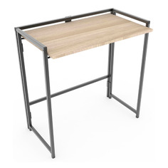 Стол компьютерный Бюрократ СЛКС-1, ЛДСП, ясень шимо светлый