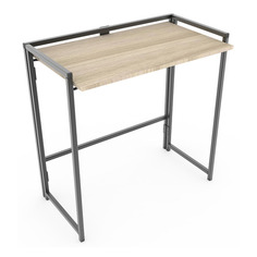 Стол компьютерный Бюрократ СЛКС-2, ЛДСП, ясень шимо светлый