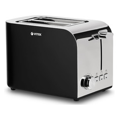 Тостер Vitek VT-1583, черный/серебристый [1583-vt]