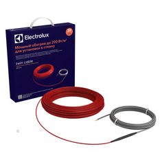 Кабель нагревательный Electrolux Twin Cable ETC 2-17-600 5м2 35.3м 600Вт красный (НС-1073733)