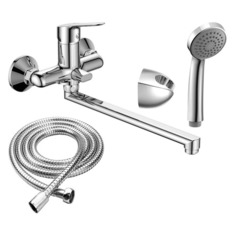 Смеситель для ванны RUSH Crete CR3535-51, хром