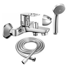 Смеситель для ванны RUSH Edge ED7735-44, хром