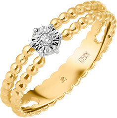 Золотые кольца Кольца MIUZ Diamonds R01-PL-33984-Y