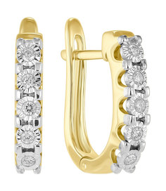 Золотые серьги Серьги MIUZ Diamonds E01-PL-33894-Y