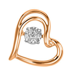 Золотые кулоны, подвески, медальоны Кулоны, подвески, медальоны MIUZ Diamonds N01-PL-57533-PENDANT-R