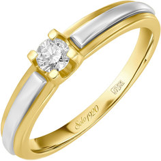Золотые кольца Кольца MIUZ Diamonds R01-SOL77-020-G2