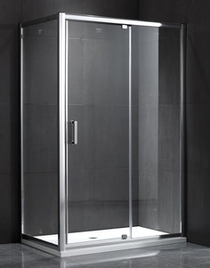 Душевой уголок 100х75 см Gemy Sunny Bay S28191A-A75 прозрачное