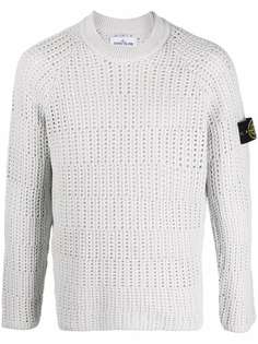 Stone Island джемпер с нашивкой-логотипом