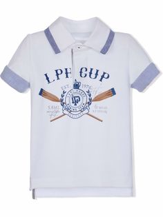 Lapin House рубашка поло с логотипом