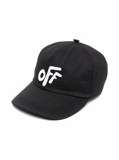 Off-White Kids кепка с вышитым логотипом