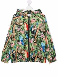 Kenzo Kids куртка с капюшоном и принтом