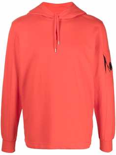 C.P. Company худи с нашивкой-логотипом