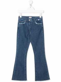 Il Gufo расклешенные джинсы с завышенной талией