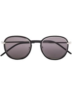 Saint Laurent Eyewear солнцезащитные очки SL436 в круглой оправе