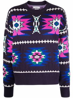 Isabel Marant Étoile толстовка Malden с геометричным принтом