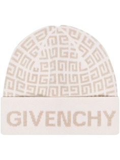 Givenchy шапка бини с жаккардовым логотипом 4G