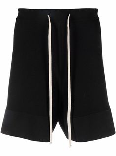 Rick Owens спортивные шорты с кулиской