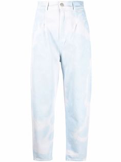 TWINSET зауженные брюки с принтом тай-дай