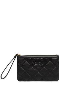 Tory Burch клатч Fleming с ручкой-браслетом