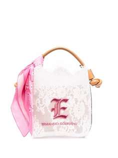 Ermanno Scervino маленькая сумка-тоут с вышитым логотипом