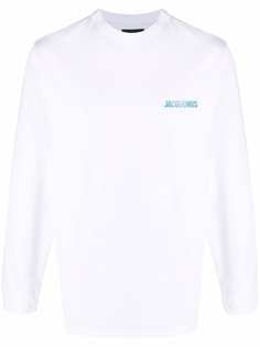 Jacquemus logo-print long-sleeve T-shirt