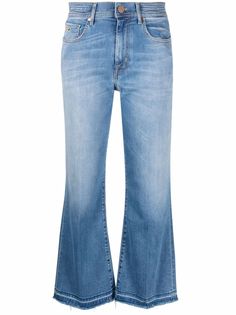 Jacob Cohen укороченные джинсы средней посадки