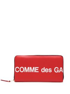 Comme Des Garçons Wallet кошелек Huge Logo