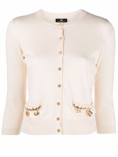 Elisabetta Franchi кардиган с подвесками