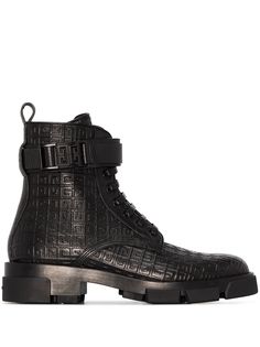 Givenchy ботинки Terra с тиснением