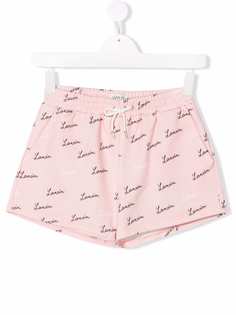 LANVIN Enfant шорты с логотипом