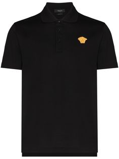 Versace рубашка поло с принтом Medusa