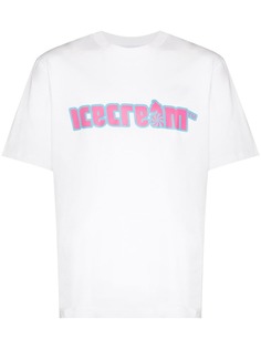 ICECREAM ICECREAM SOFT SERVE LOGO PRNT SS TEE WHT