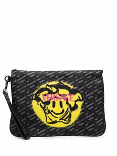 Versace клатч Medusa Smile на молнии